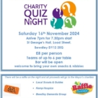 Mayor of Bewdley’s Charity Quiz Night – Saturday 16th November 2024 – Everyone welcome!